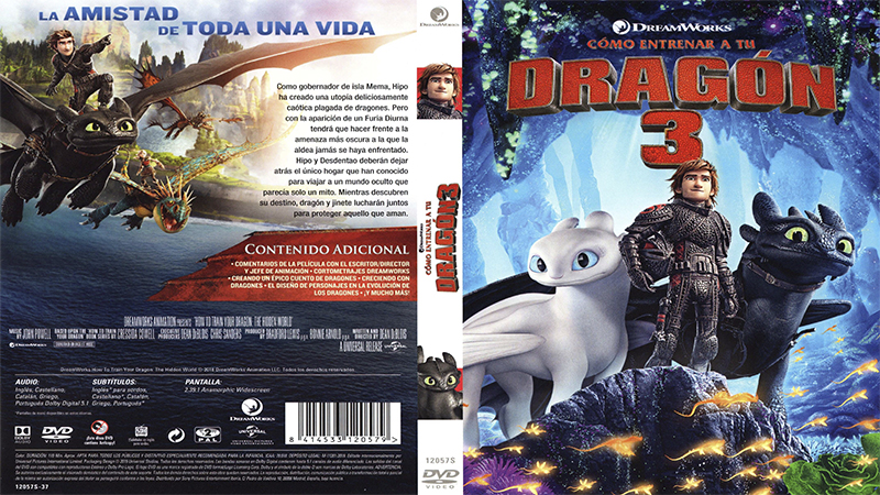 Cómo Entrenar a tu Dragón 3